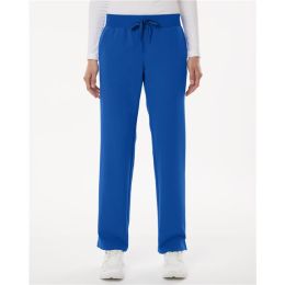 Jaanuu W20001P Women's Petite Sizes Xenos Essential Knit-Waist Scrub Pants