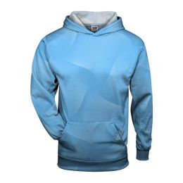 Badger 2413 Youth Warp Hooded Long Sleeve T-Shirt