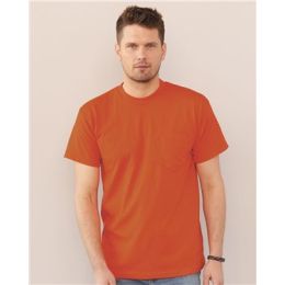 Bayside 1725 Unisex USA-Made 50/50 Pocket T-Shirt