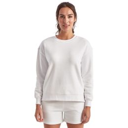 TriDri TD600 Women's Billie Side-Zip Crewneck Sweatshirt