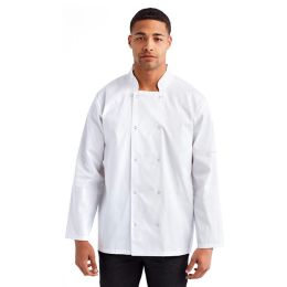 Artisan Collection by Reprime RP665 Unisex Ten Studded Front Chef Coat