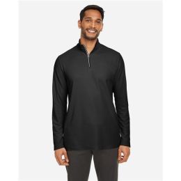 CORE365 CE405 Men's Fusion ChromaSoft™ Pique Quarter-Zip Pullover