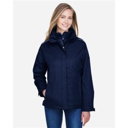 CORE365 78205 Women's 3-in-1 Jacket with Fleece Liner