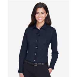 Devon & Jones DG530W Women's Crown Collection® Solid Stretch Twill Woven Dress Shirt