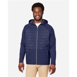 CORE365 CE808 Unisex Techno Lite Hybrid Hooded Jacket
