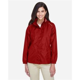 CORE365 78185 Women's Climate Seam-Sealed Lightweight Variegated Ripstop Jacket
