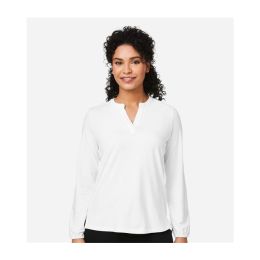 Devon & Jones DP122W Women's Raleigh Half-Placket Knit Top