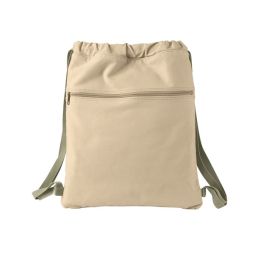 Authentic Pigment 1901 14oz. Pigment-Dyed Canvas Cinch Sack
