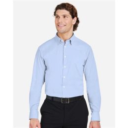 Devon & Jones DG537 Men's CrownLux Performance® Microstripe Dress Shirt