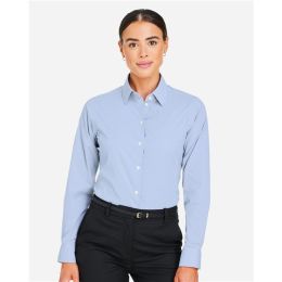 Devon & Jones DG537W Women's CrownLux Performance® Microstripe Dress Shirt