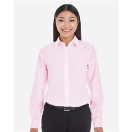 Devon & Jones DG534W Women's Crown Collection® Striped Woven Dress Shirt