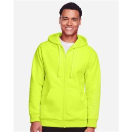 Team 365 TT95 Unisex Zone HydroSport™ Heavyweight Full-Zip Hooded Sweatshirt