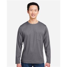 Harriton M118L Unisex Charge Snag and Soil Protect Long Sleeve T-Shirt