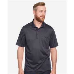 Harriton M348P Men's Advantage Snag Protection Plus IL Pocket Polo