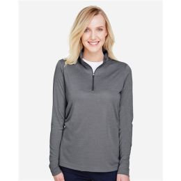 Team 365 TT31HW Women's Zone Sonic Heather Performance Quarter-Zip Pullover