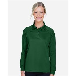Harriton M211LW Women's Advantage Long Sleeve Tactical Polo