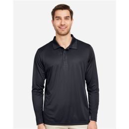 Team 365 TT51L Men's Zone Performance Long Sleeve Polo