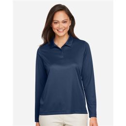 Team 365 TT51LW Women's Zone Performance Long Sleeve Polo