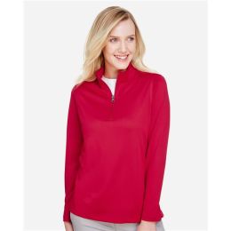 Harriton M748W Women's Advantage Snag Protection Plus Quarter-Zip Pullover