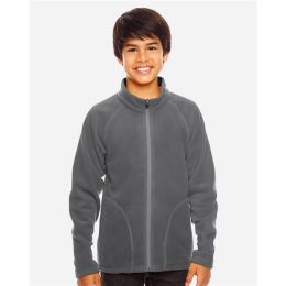 Team 365 TT90Y Youth Campus Microfleece Jacket