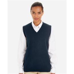 Harriton M415W Women's Pilbloc™ V-Neck Sweater Vest