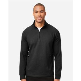 North End NE200 Men's Rhythm Waffle Quarter-Zip Pullover