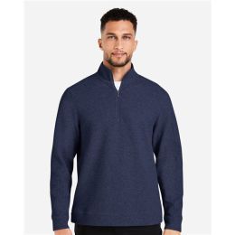 North End NE725 Men's Spirit Textured Quarter-Zip Pullover