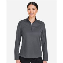 North End NE412W Women's Express Tech Performance Pique Quarter-Zip Pullover