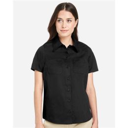 Harriton M585W Women's Advantage IL Short Sleeve Dress Shirt