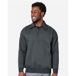 Harriton M712 Unisex ClimaBloc™ Heavyweight Tactical Quarter-Zip Pullover