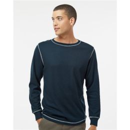 J. America 8238 Men's Vintage Thermal Long Sleeve T-Shirt