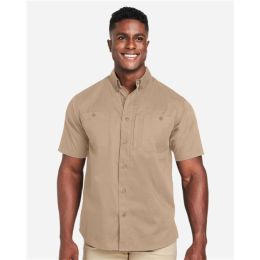 Harriton M585 Men's Advantage IL Short Sleeve Work Shirt