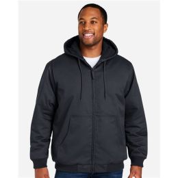 Harriton M722T Unisex Tall ClimaBloc® Heavyweight Hooded Full-Zip Jacket