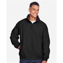 Harriton M740 Unisex Fleece Lined Nylon Jacket