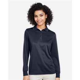Harriton M348LW Women's Advantage Snag Protection Plus IL Long Sleeve Polo