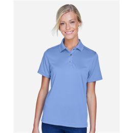 Harriton M345W Women's Advantage Snag Protection Plus IL Snap Placket Polo