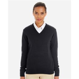 Harriton M420W Women's Pilbloc V-Neck Sweater