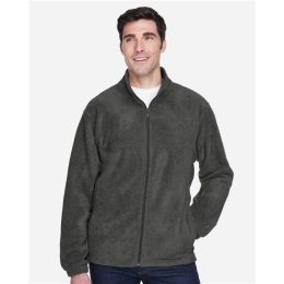 Harriton M990T Men's Tall Full-Zip Fleece