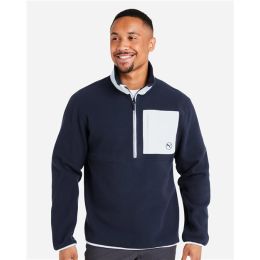 Puma Golf 628407 Men's Fleece Quarter-Zip Pullover