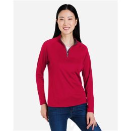 CORE365 CE418W Women's Origin Performance Pique Quarter-Zip Pullover