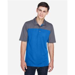 CORE365 CE101 Men's Balance Colorblock Performance Piqué Polo