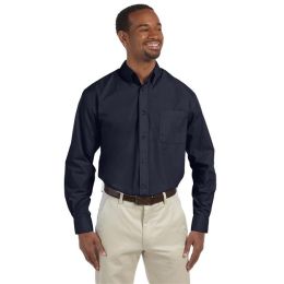 Harriton M510T Men's Tall Essential Poplin