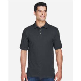 Harriton M200T Men's Tall Cotton Pique Polo