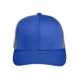 Team 365 TT802 Zone Sonic Heather Trucker Cap