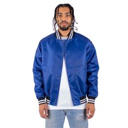 Shaka Wear SHVBJ Unisex Varsity Bomber Jacket
