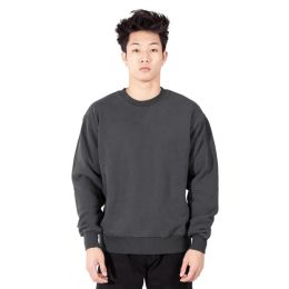 Shaka Wear SHGFC Men's Los Angeles Garment-Dyed Crewneck Sweatshirt