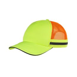 Big Accessories BA661 Safety Trucker Cap