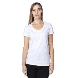 Threadfast Apparel 200RV Women's Ultimate CVC V-Neck T-Shirt