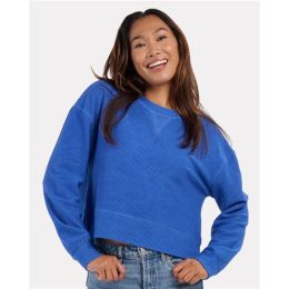 Boxercraft BW5102 Women's Cropped Boxy Long Sleeve T-Shirt