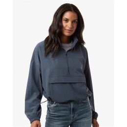 Boxercraft BW5204 Women's Stretch Woven Quarter-Zip Pullover